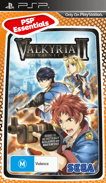 Valkyria Chronicles 3 box art for PSP